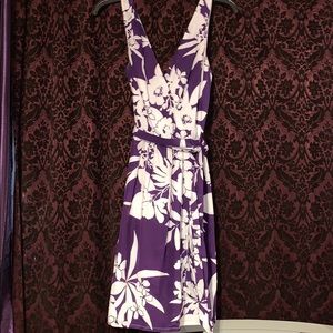 Cute purple sundress!